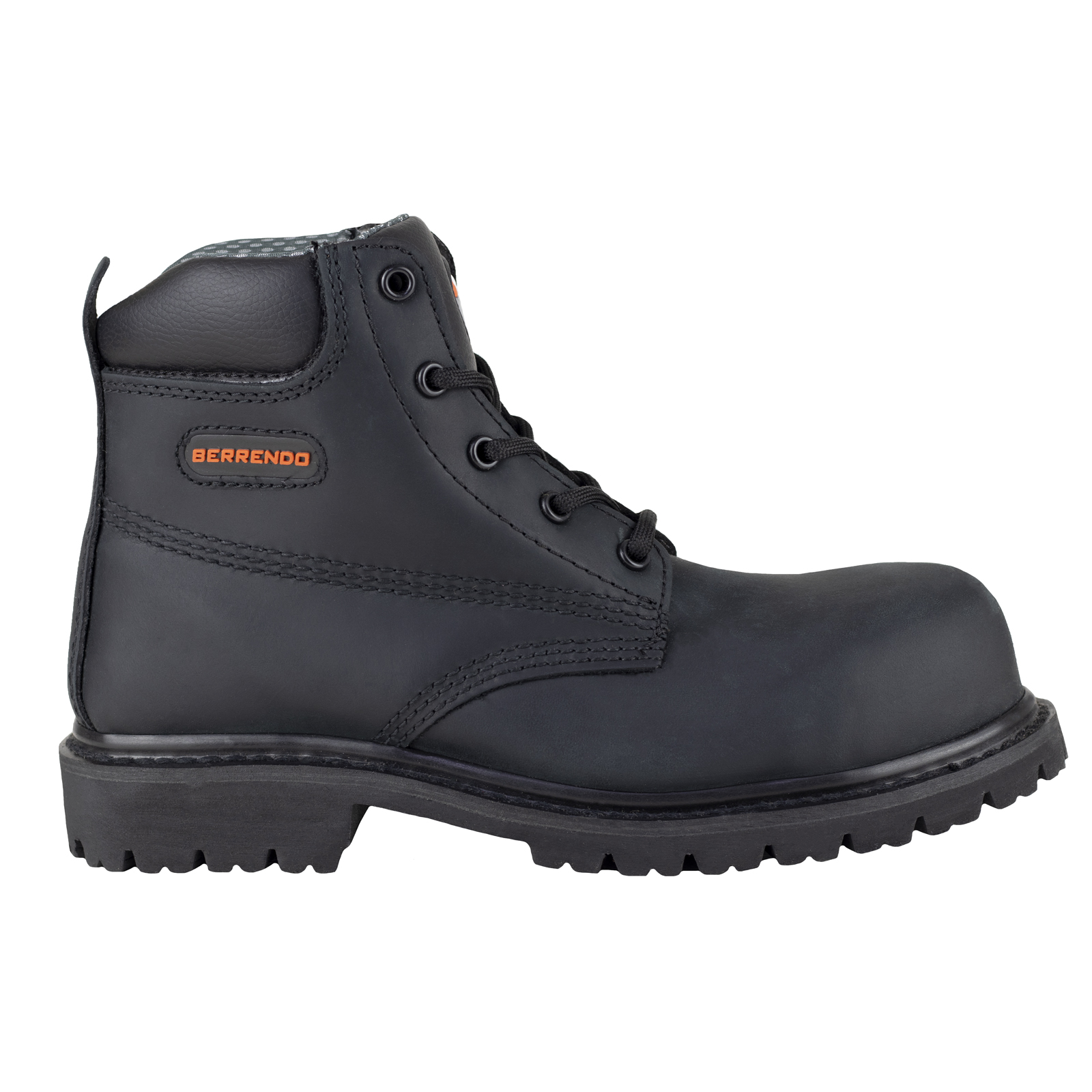 Botas Industrial Dielectrica Casco Hombre Berrendo 154 Negro.