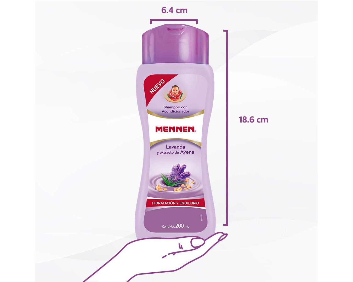 Shampoo Mennen Lavanda 200 Ml..