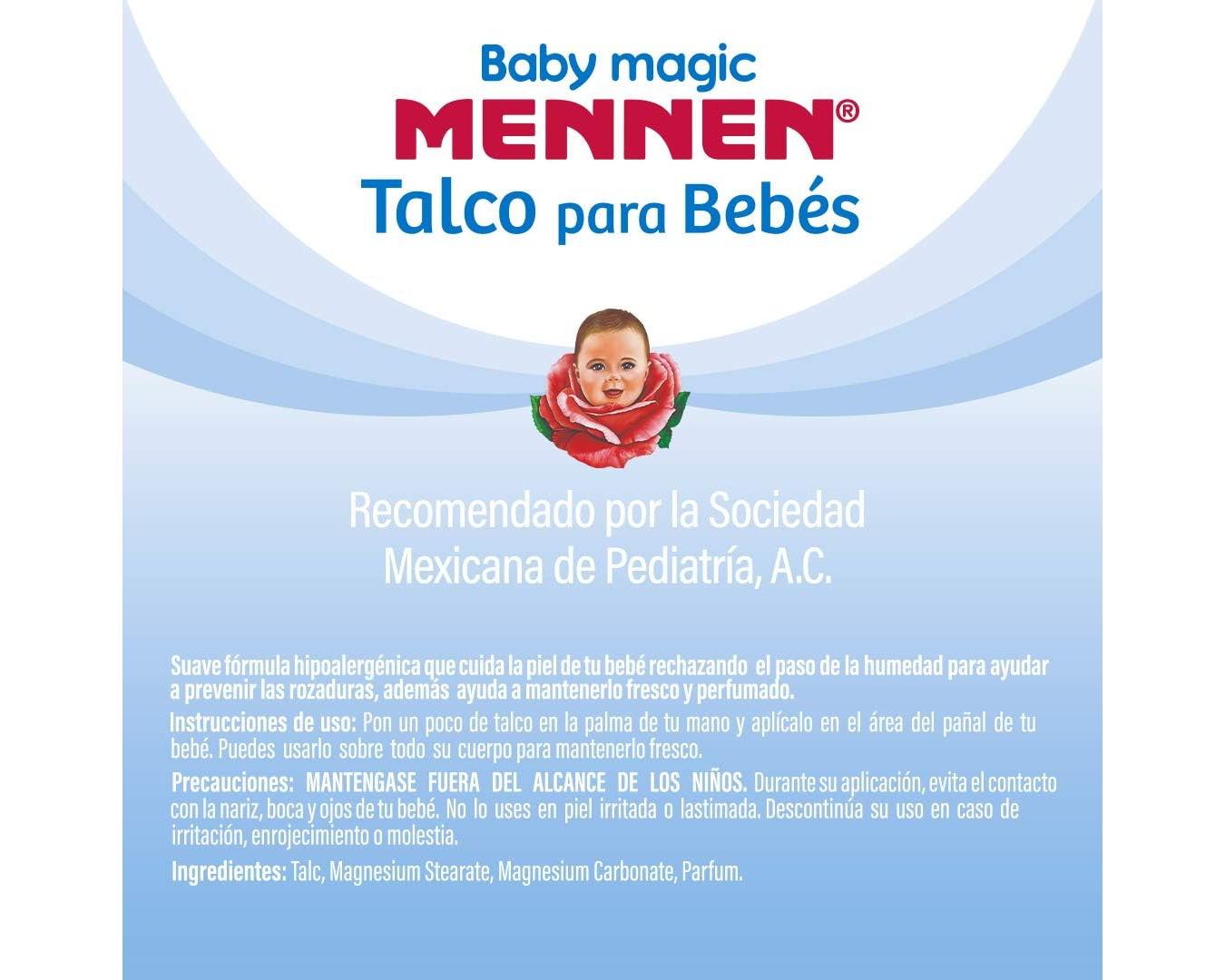 Talco Mennen Hipoalergenico Bebe 200gr.