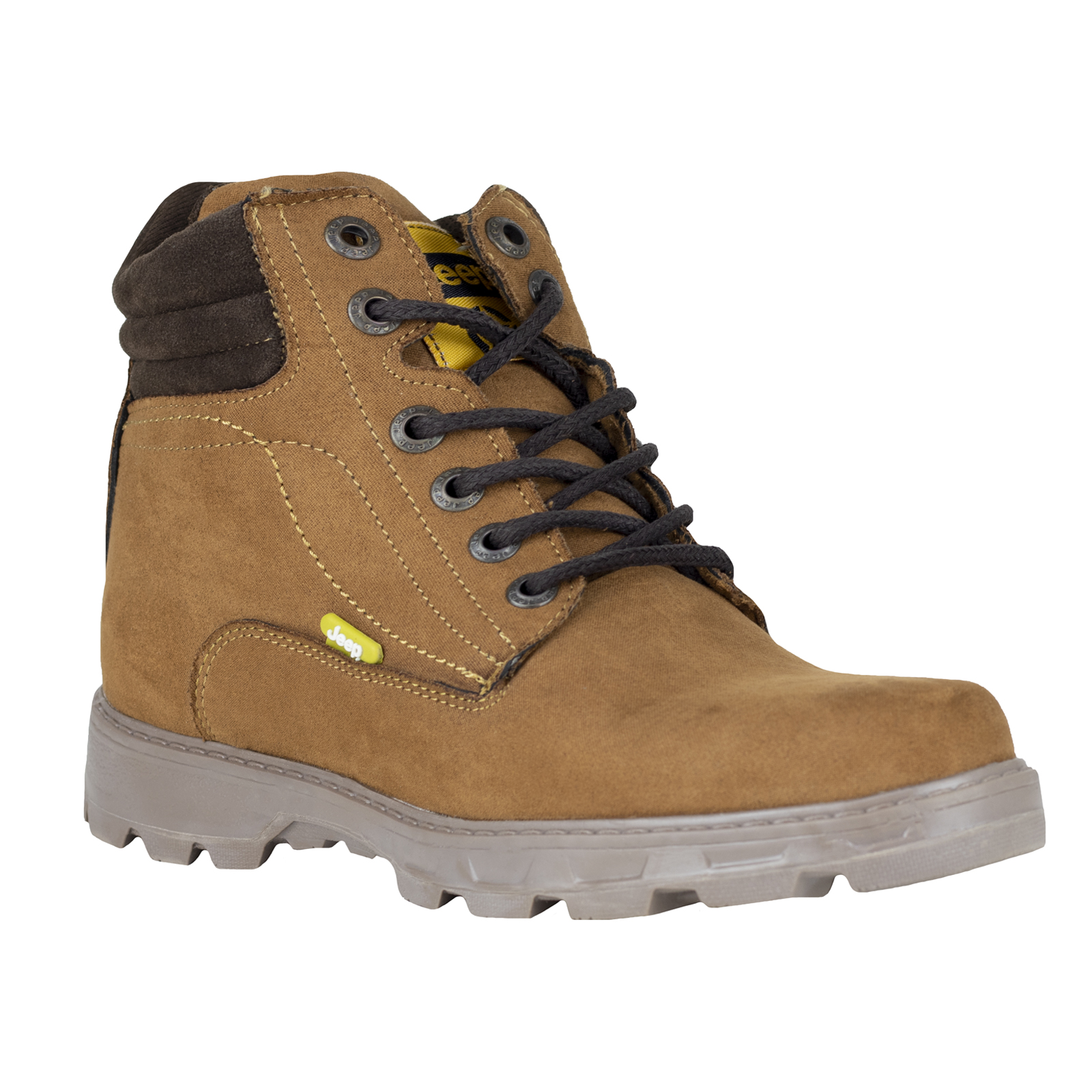 Bota Hombre Urbanas Outdoor Jeep 501 Bambi Camel Confort.