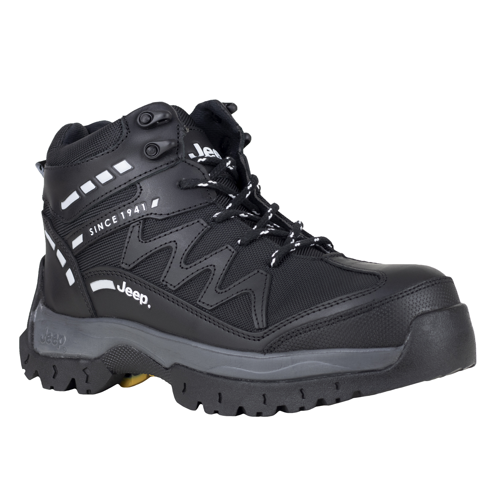 Bota Dieléctrica Jeep Casquillo Poliamida 3572 Negro Hombre.