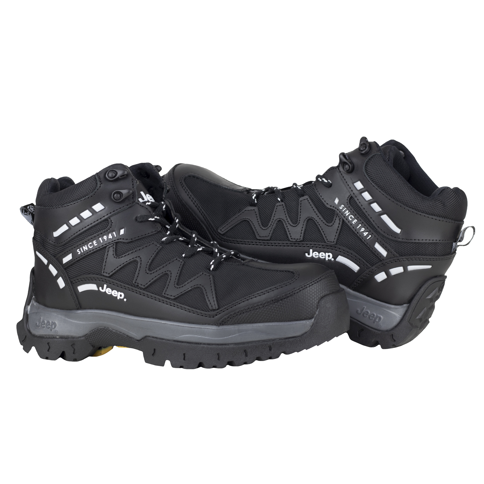 Bota Dieléctrica Jeep Casquillo Poliamida 3572 Negro Hombre.