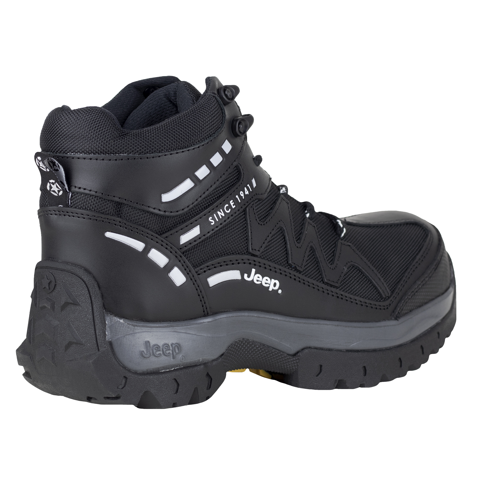 Bota Dieléctrica Jeep Casquillo Poliamida 3572 Negro Hombre.