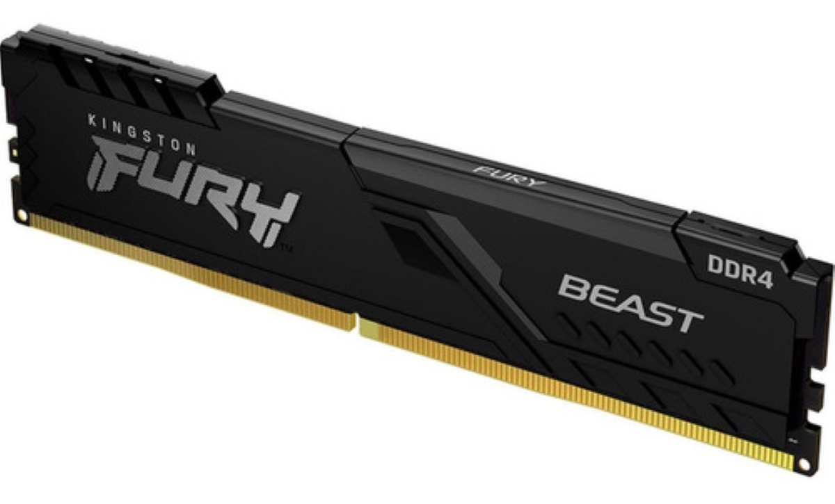 Memoria RAM gamer color negro 8GB