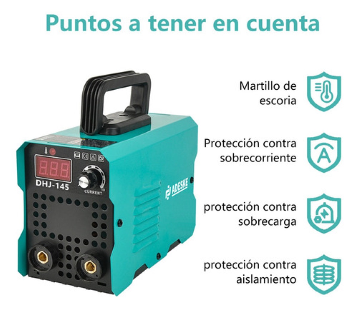 Mini Soldadoras Maquina Soldar Inverter Portatil Inversores Verde