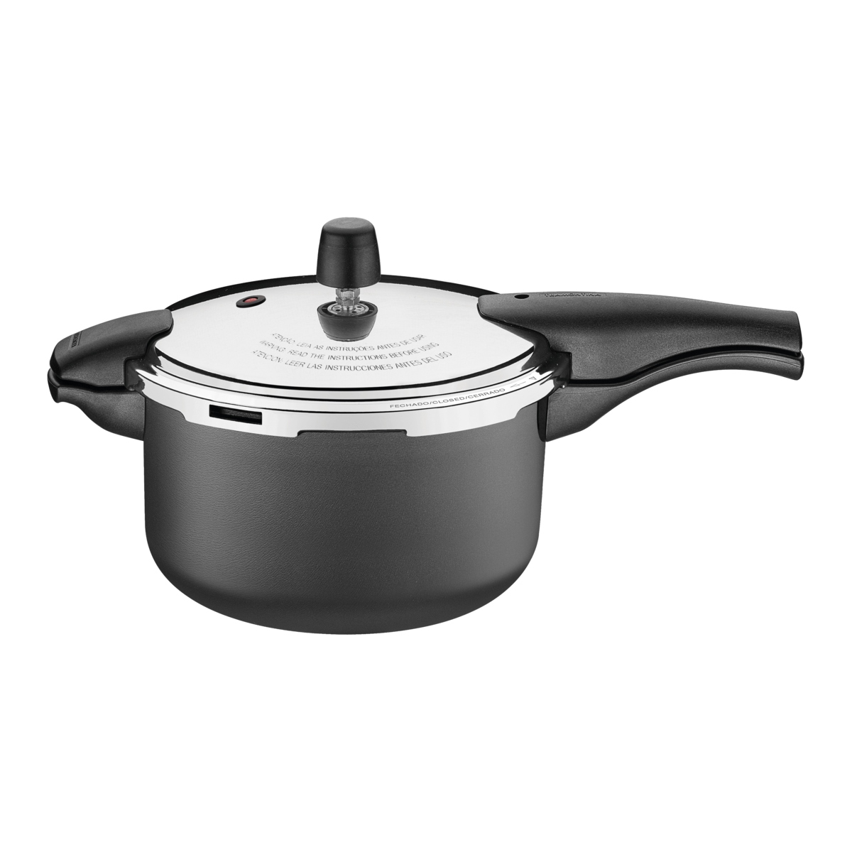 Olla de Presión Tramontina 20589624 / 20592424 Vancouver 24 cm 6 L Negro ENDY3.