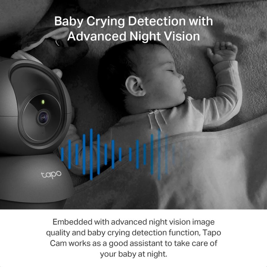 Camara De Vigilancia Tp-Link TAPO C211 UHD 2K 3MP WI-FI Vision Nocturna Rotatoria