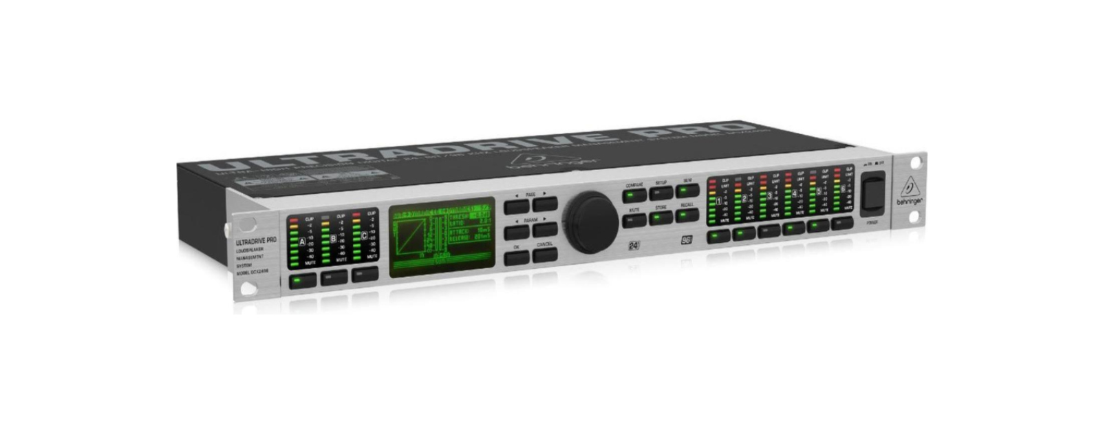 Procesador De Audio Behringer Ultradrive Dcx2496.