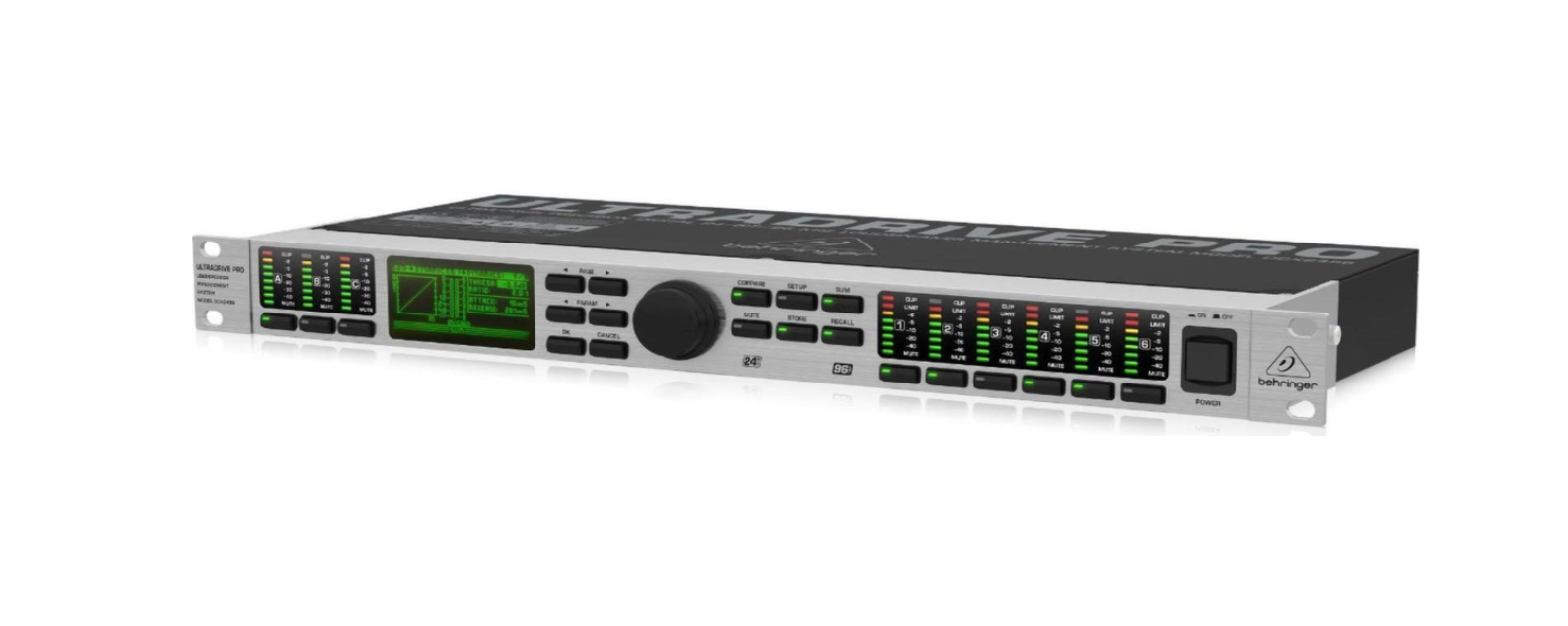 Procesador De Audio Behringer Ultradrive Dcx2496.