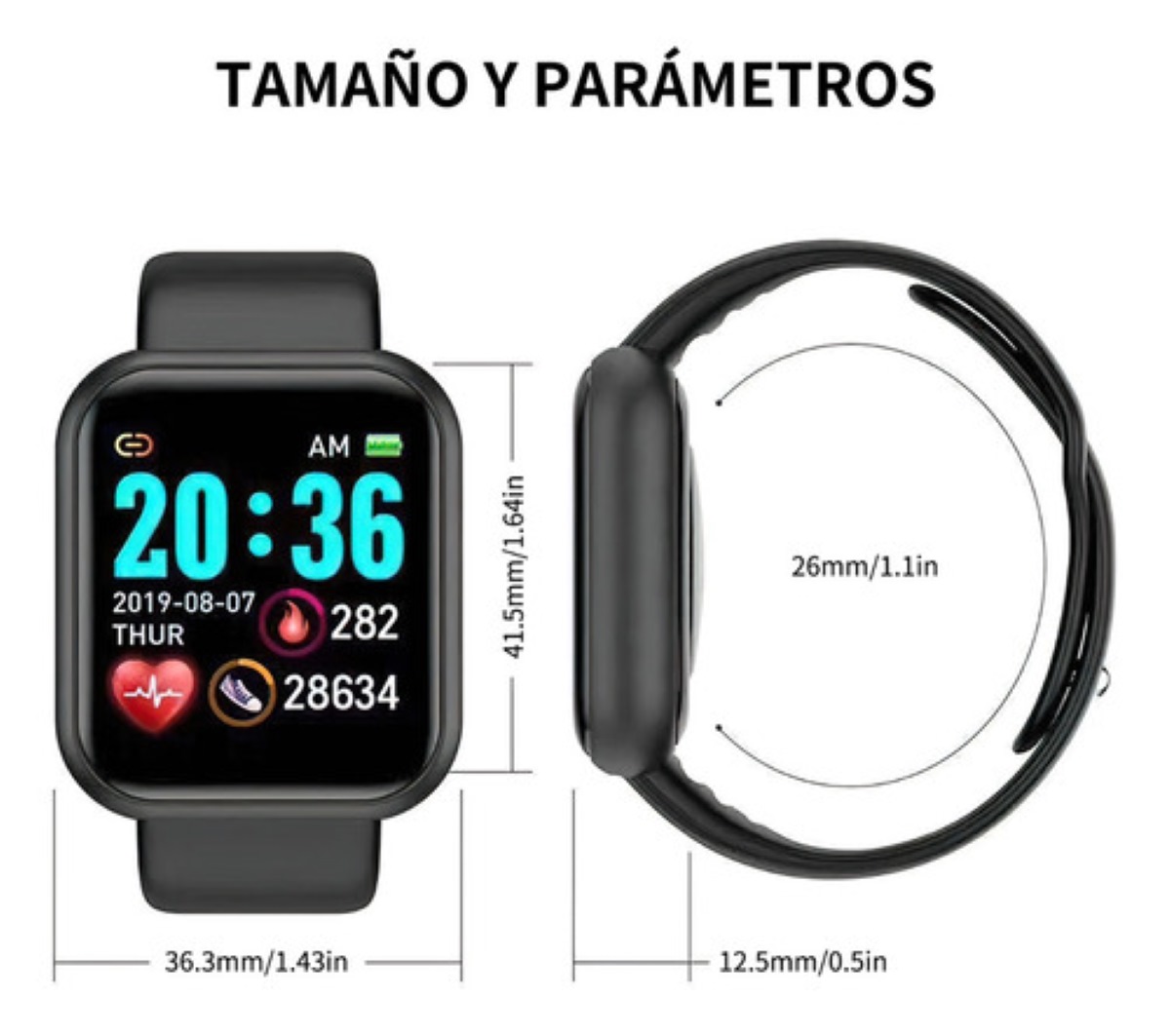Audífonos Auriculares Inalámbricos Bluetooth Con Smartwatch 