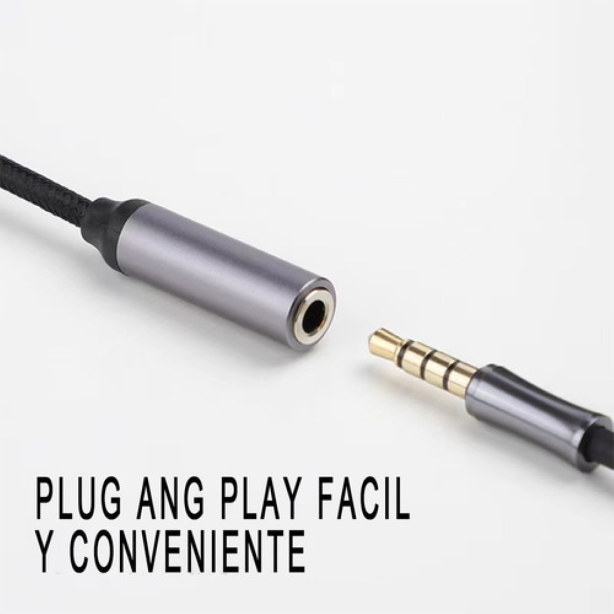 Adaptador Usb 3.1 Tipo-c A Auxiliar 3.5 Audifono Micrófono