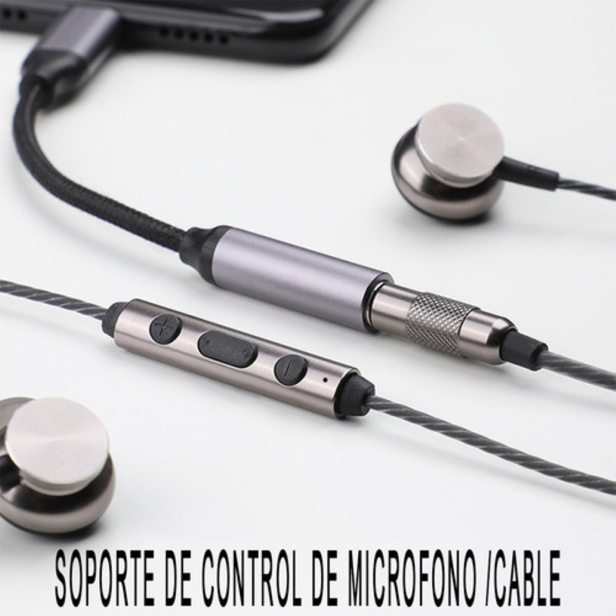 Adaptador Usb 3.1 Tipo-c A Auxiliar 3.5 Audifono Micrófono