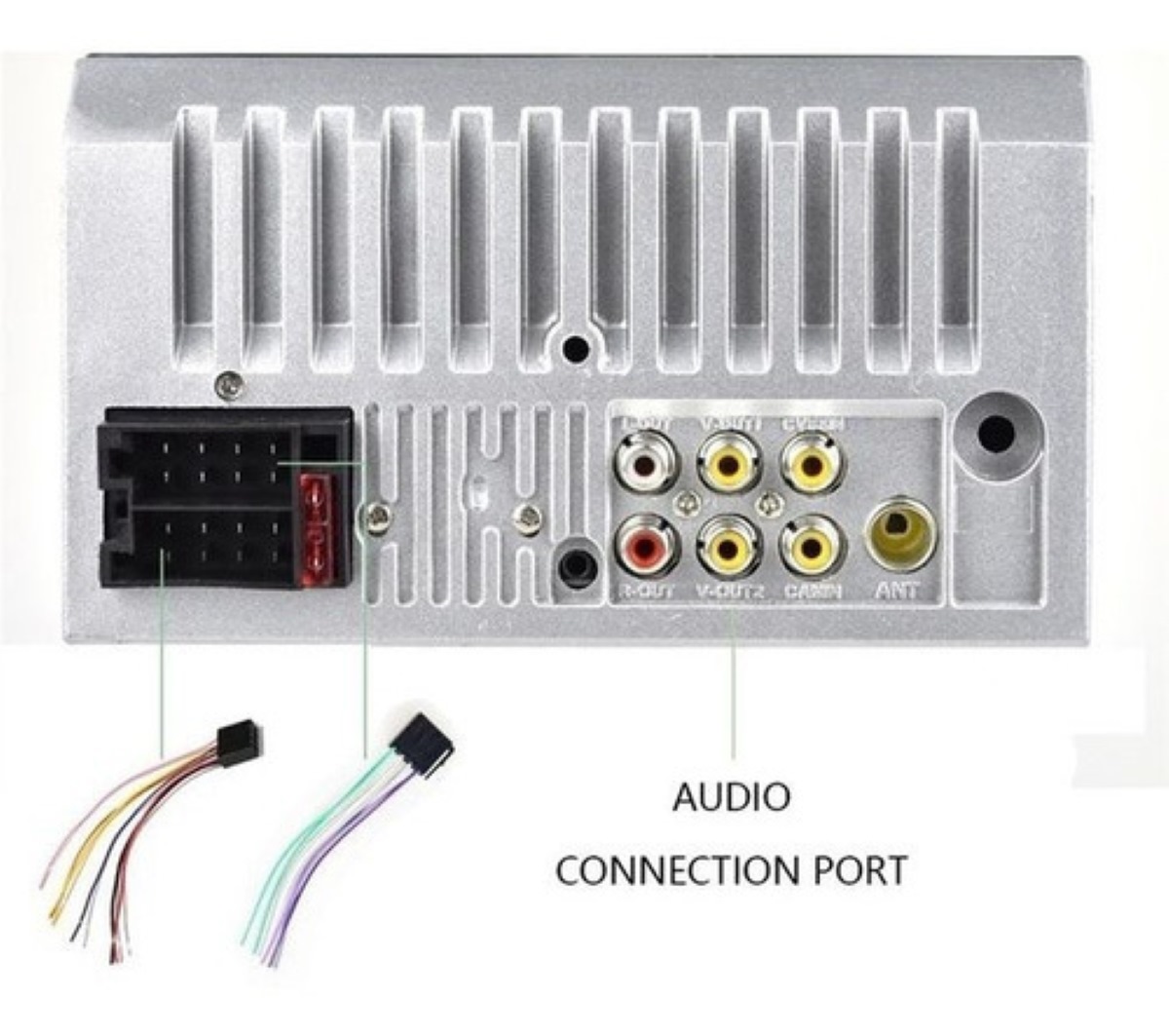 Estéreo Para Auto Fnbrli Mirror Link 7 7010b Con Cámara