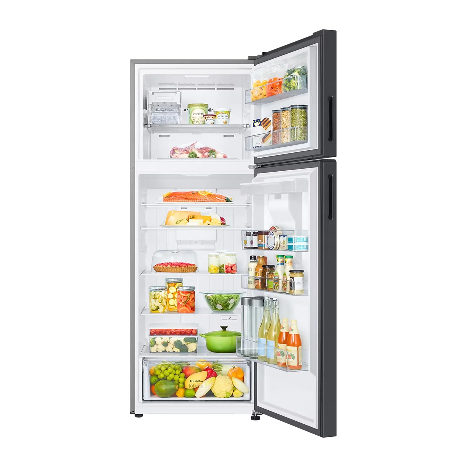 Refrigerador Samsung 19 Pies Cúbicos Top Mount RT53DG6228B1