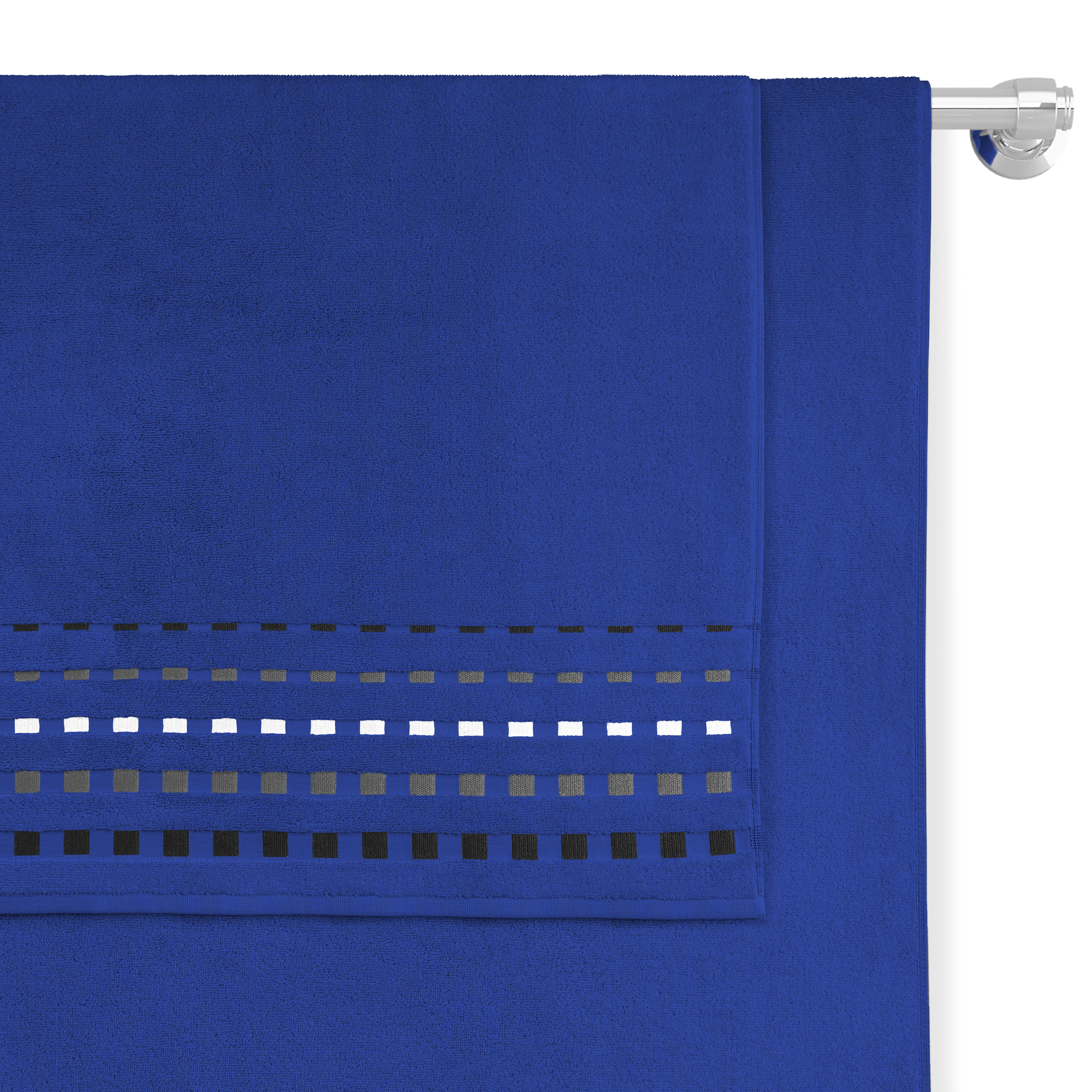 Toalla Azul Marino Medio Baño 100% Algodón Egipcio Suave absorbente