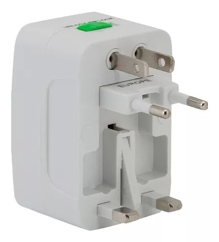Adaptador Universal Para Toma De Corriente Portátil De Viaje.