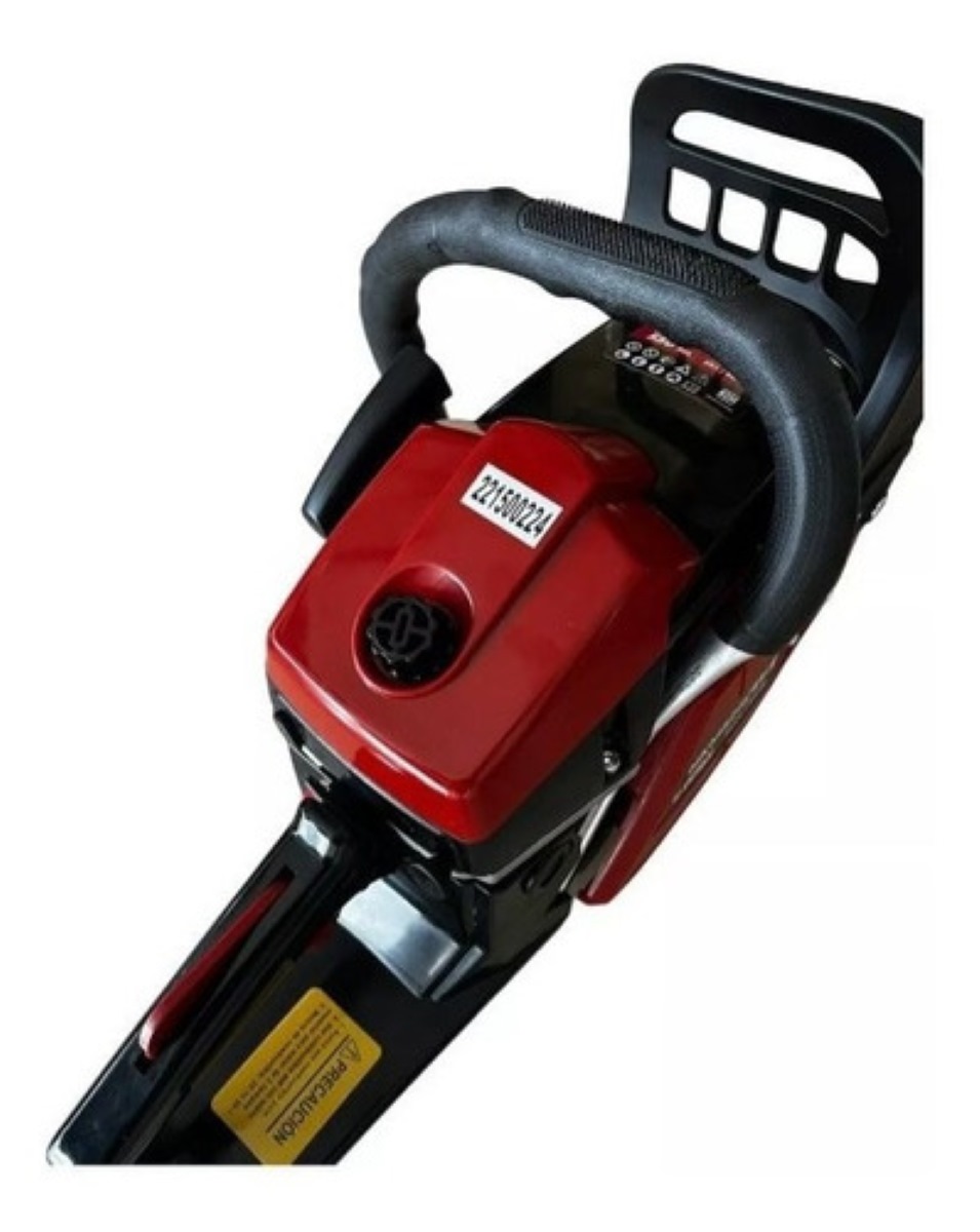 Motosierra Gasolina 20puLG 52cc 2.5hp + Accesorios Husky Color Rojo