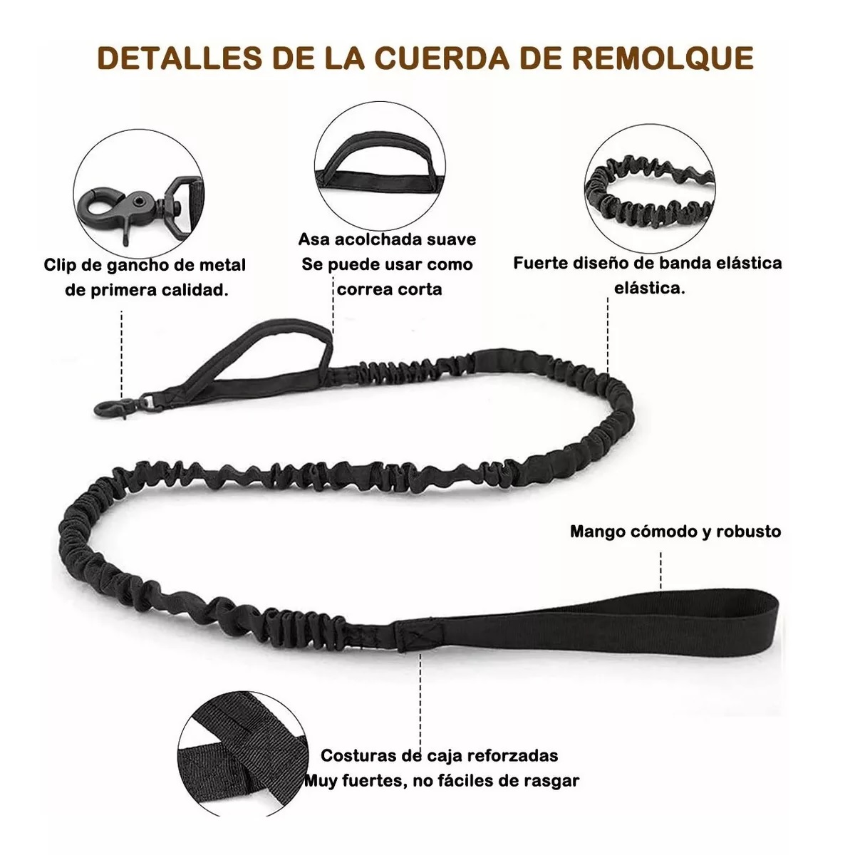Collar Táctico De Perro Hebilla Metálica Ajustable+correa Balck M.