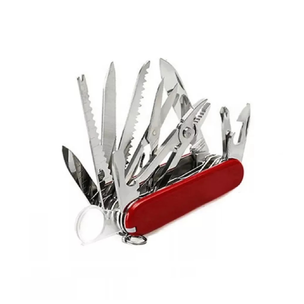 Navajas Multiherramienta Acero Inoxidable Para Camping Rojo.