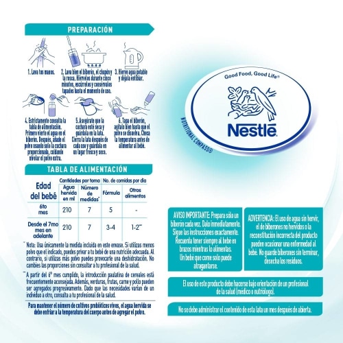 Nan OptimalPro 2 Formula para Lactantes Nestle.