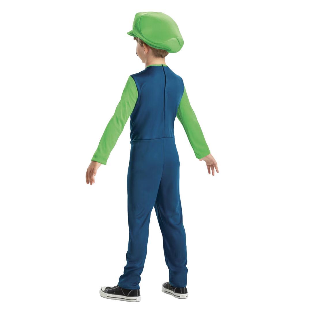 Disfraz Luigi Super Mario Bros Disguise Infantil Verde