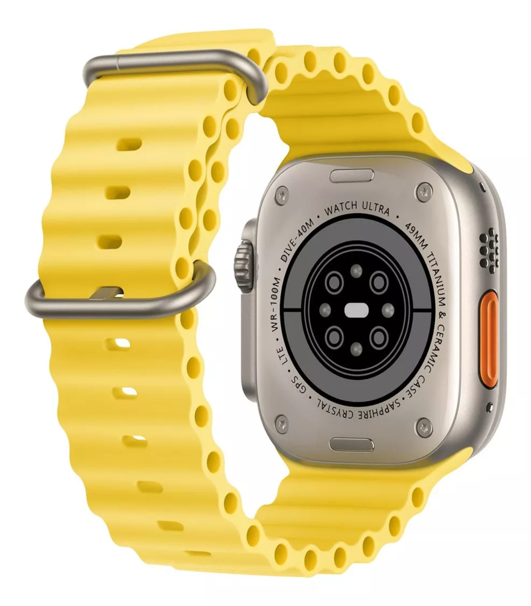 Smartwatch Reloj Inteligente GS Ultra 2 4gb Rom Mp3 AMARILLO