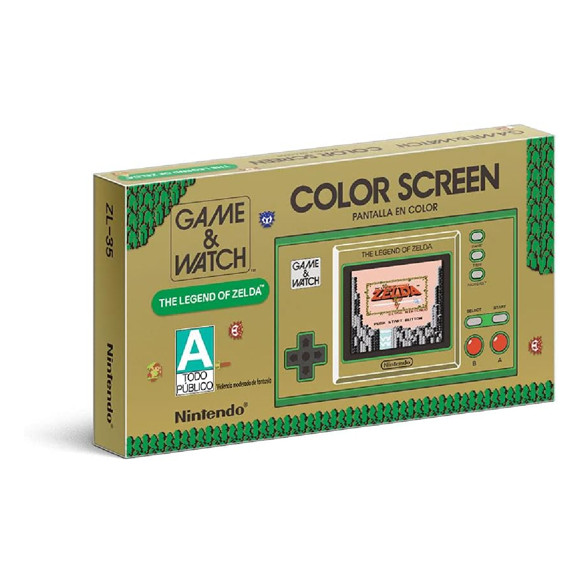 Consola Nintendo Game and Watch The Legend of Zelda.