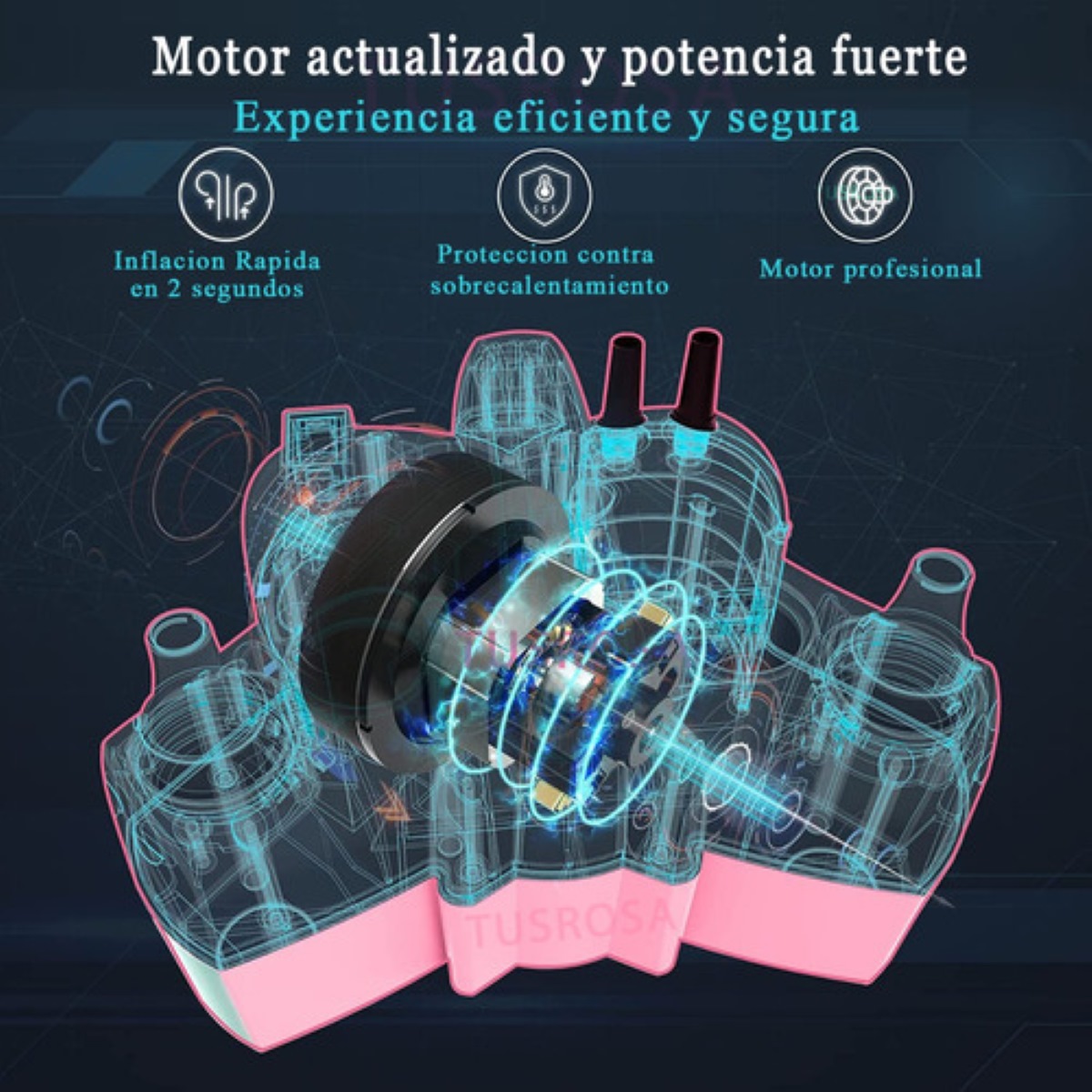 Bomba Globo Infladora Eléctrico + Kit De Fiesta Todo En Un