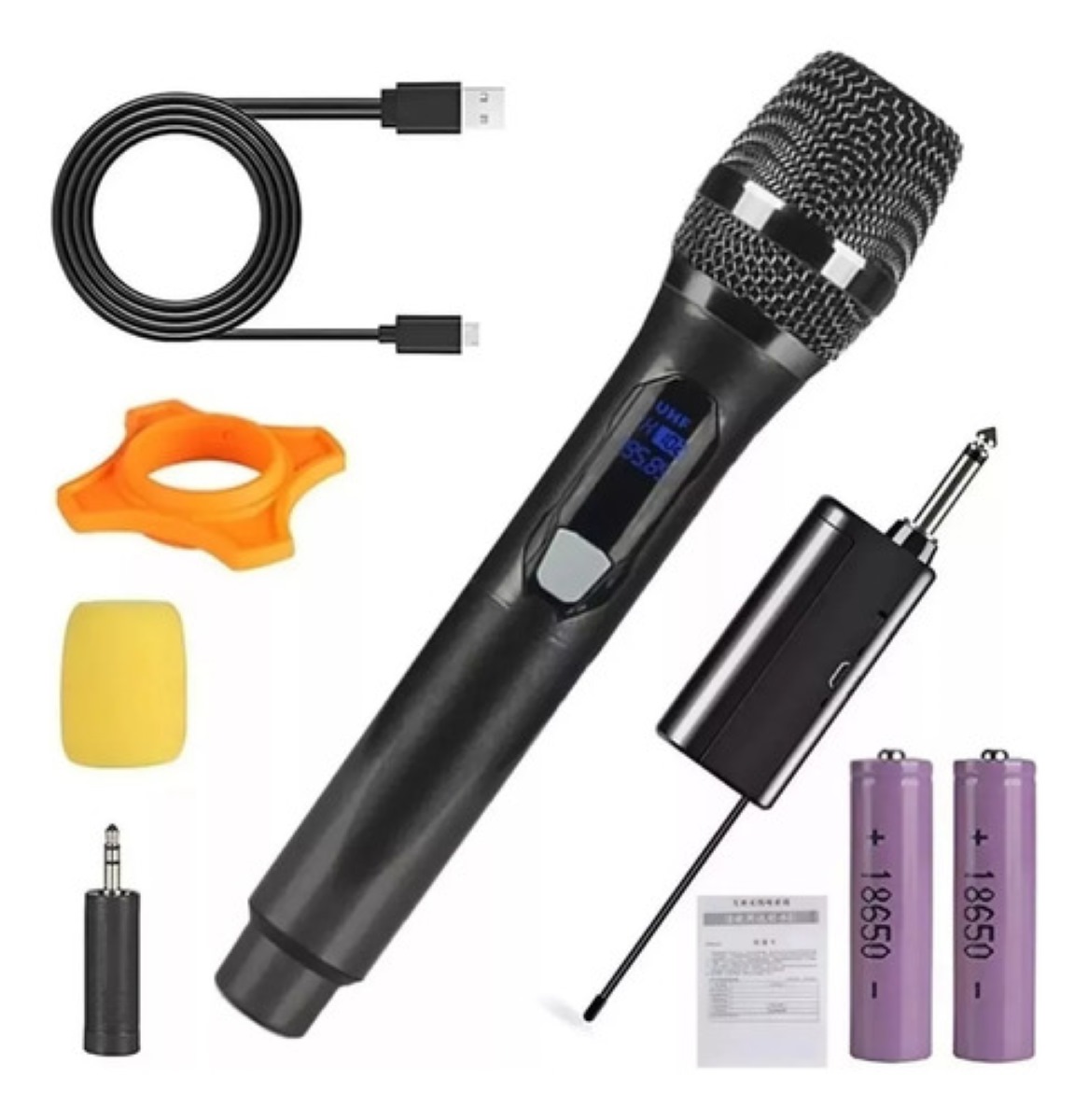 General Karaoke Profesional Microfono Inalambrico Recargable