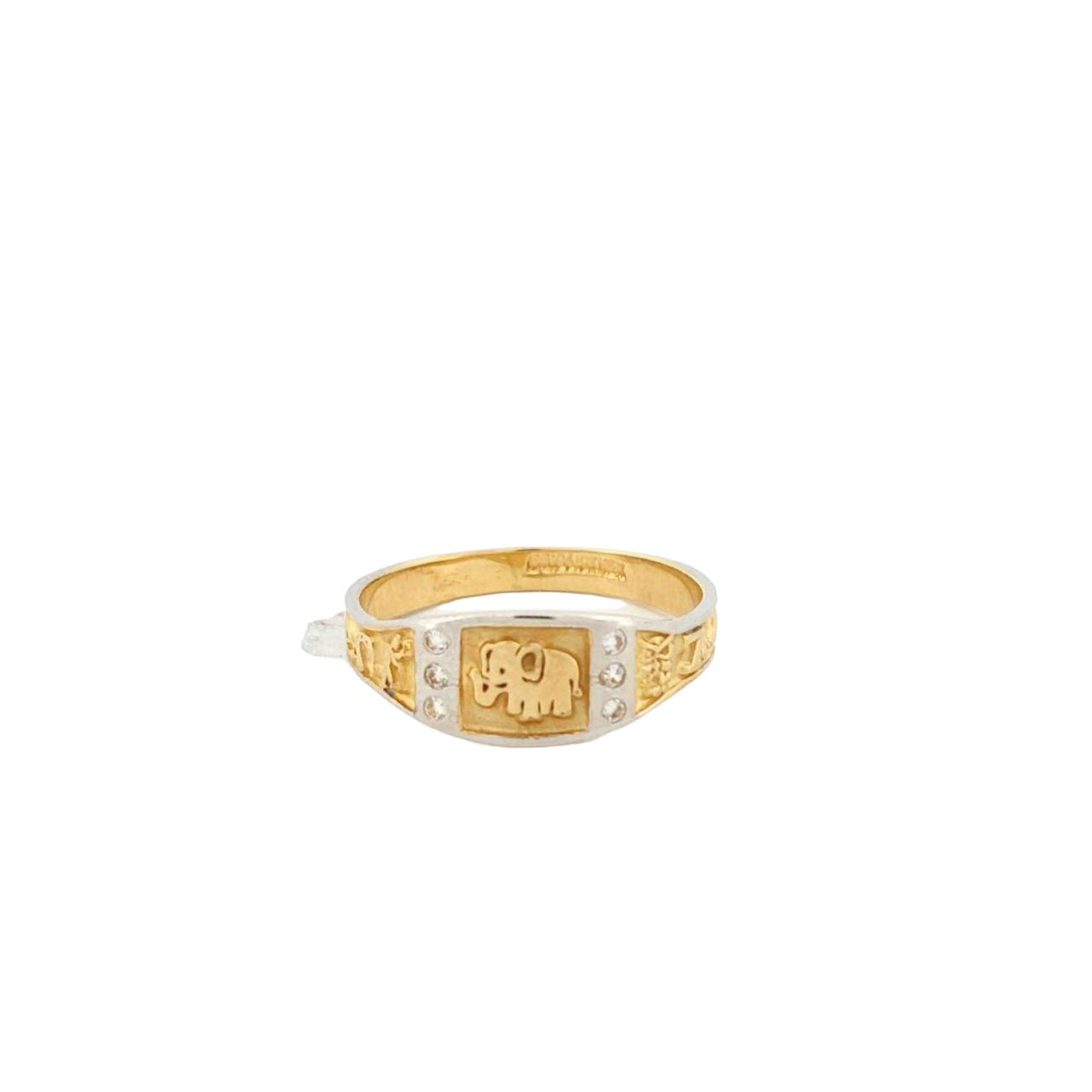 Anillo De La Suerte 2 Oros 10 K + Obsequio.