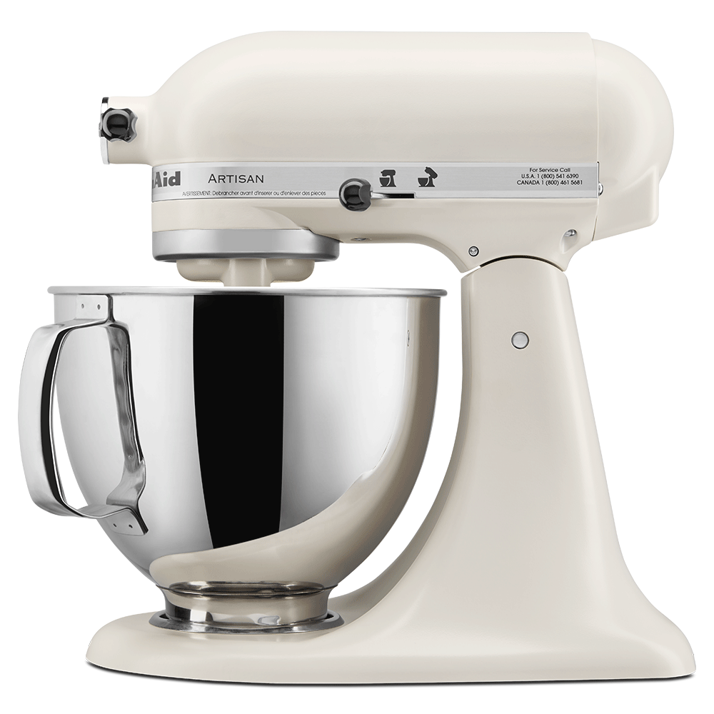 Batidora KitchenAid KSM150PSPL Artisan de 4.7 Lt 10 Velocidades Blanco Porcelana.