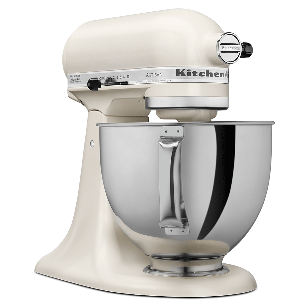 Batidora KitchenAid KSM150PSPL Artisan de 4.7 Lt 10 Velocidades Blanco Porcelana.