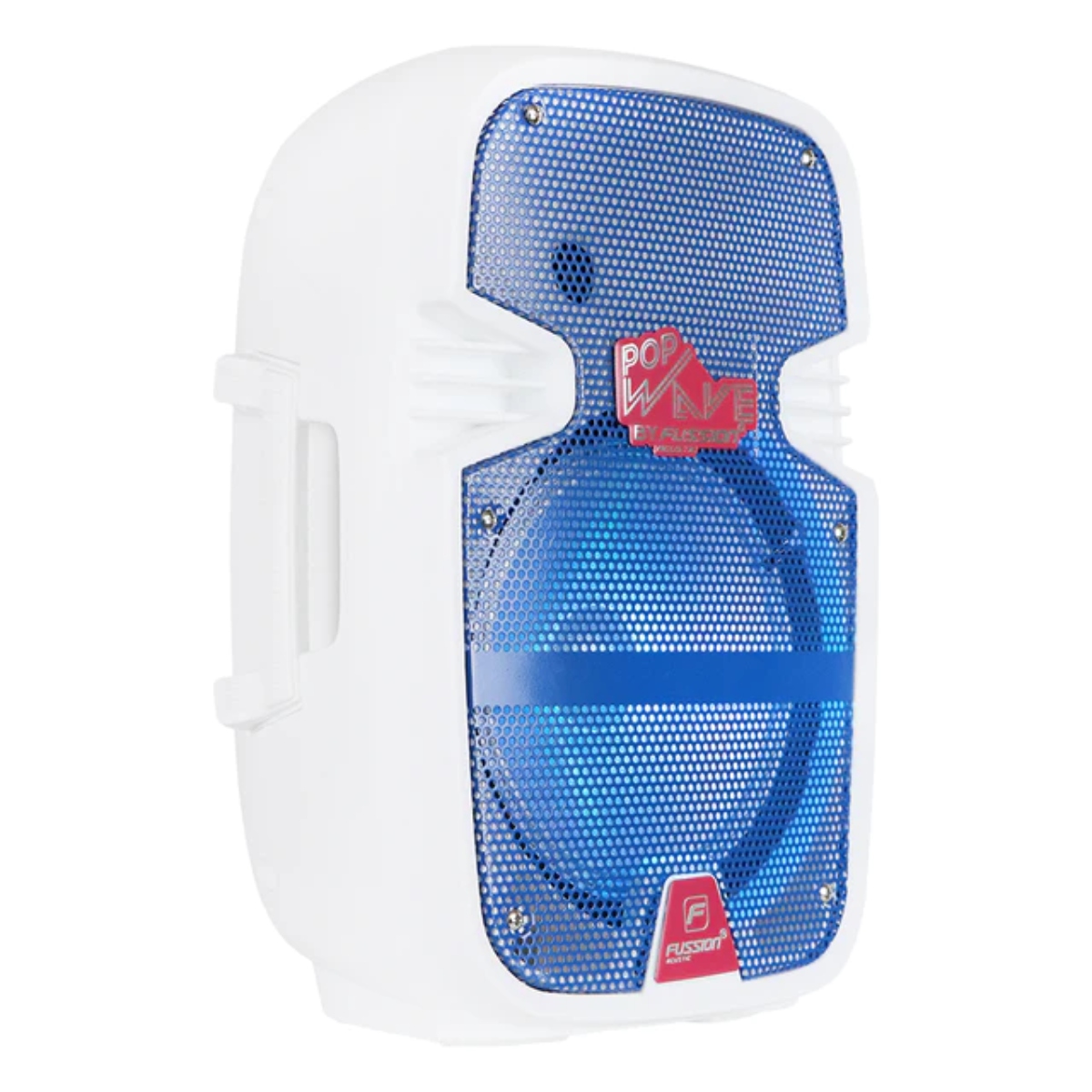 Bafle Amplificado Fussion PBS-9936WH 8" 20W C/Backpack Blanco ENDY5*