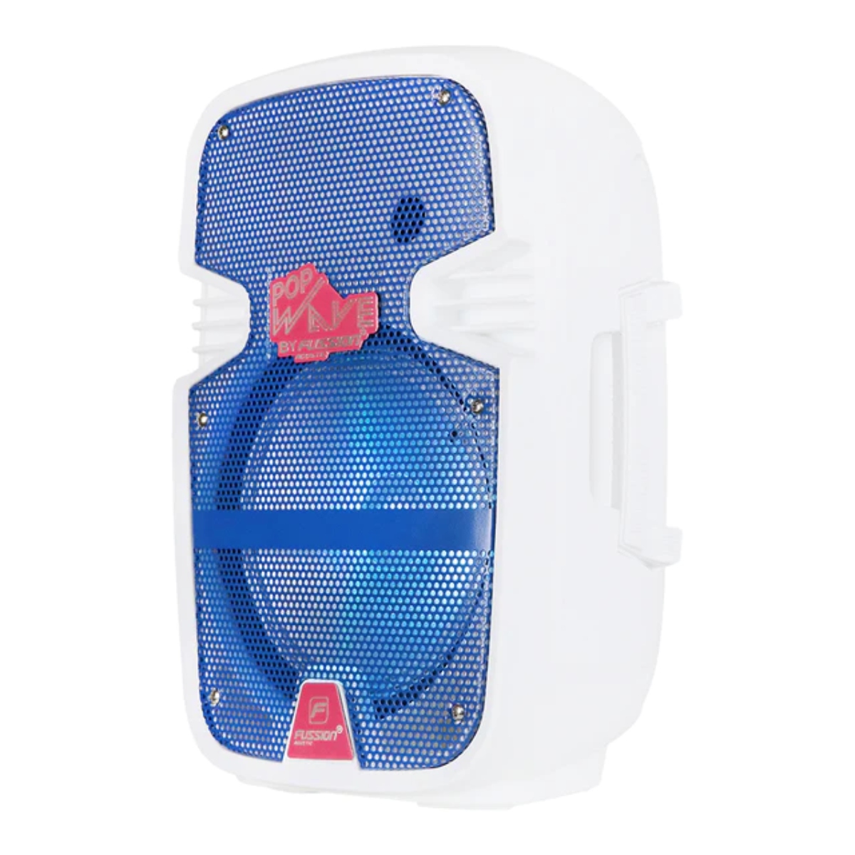 Bafle Amplificado Fussion PBS-9936WH 8" 20W C/Backpack Blanco ENDY5*