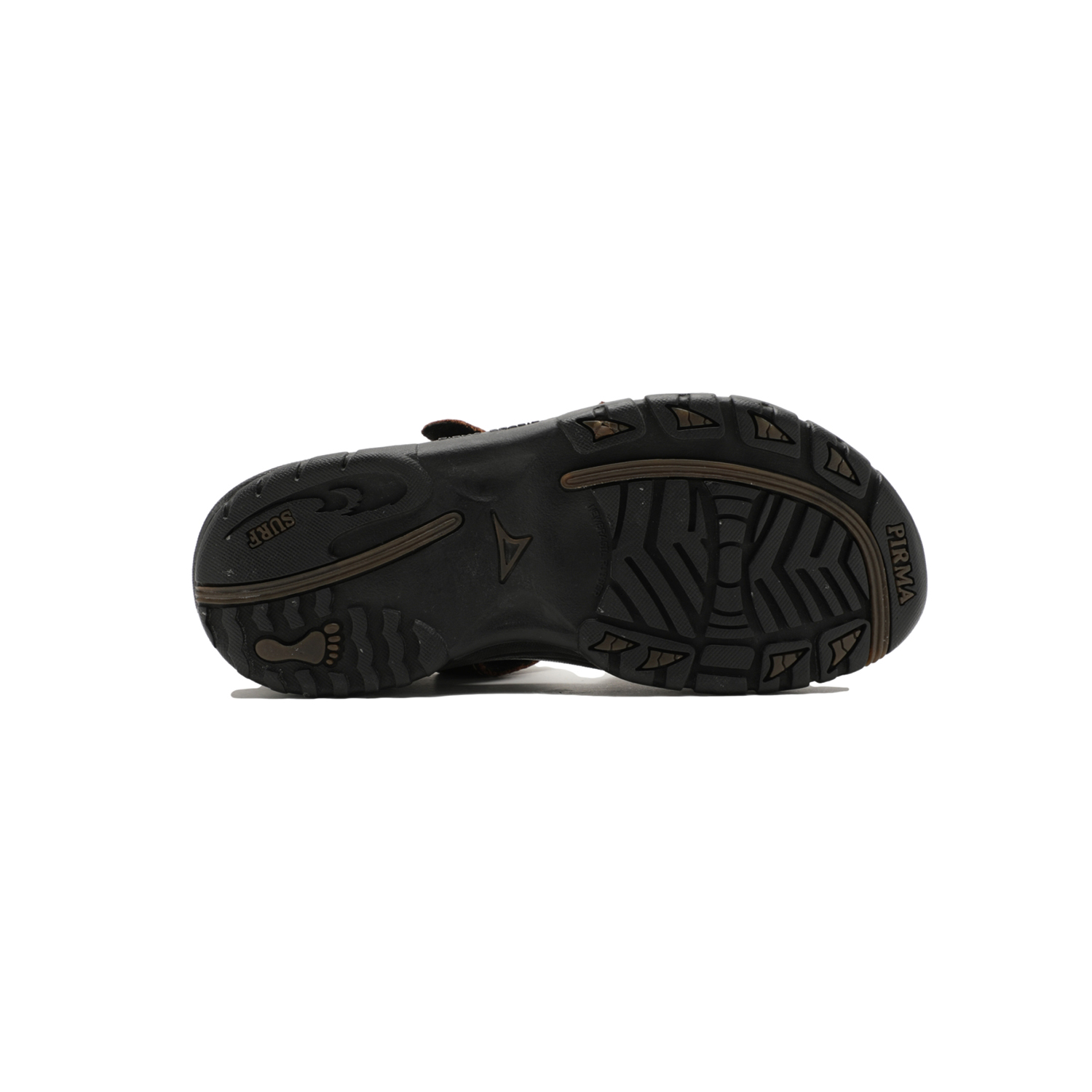 Sandalia Huarache Piel Pirma 0001 Unisex Cafe.