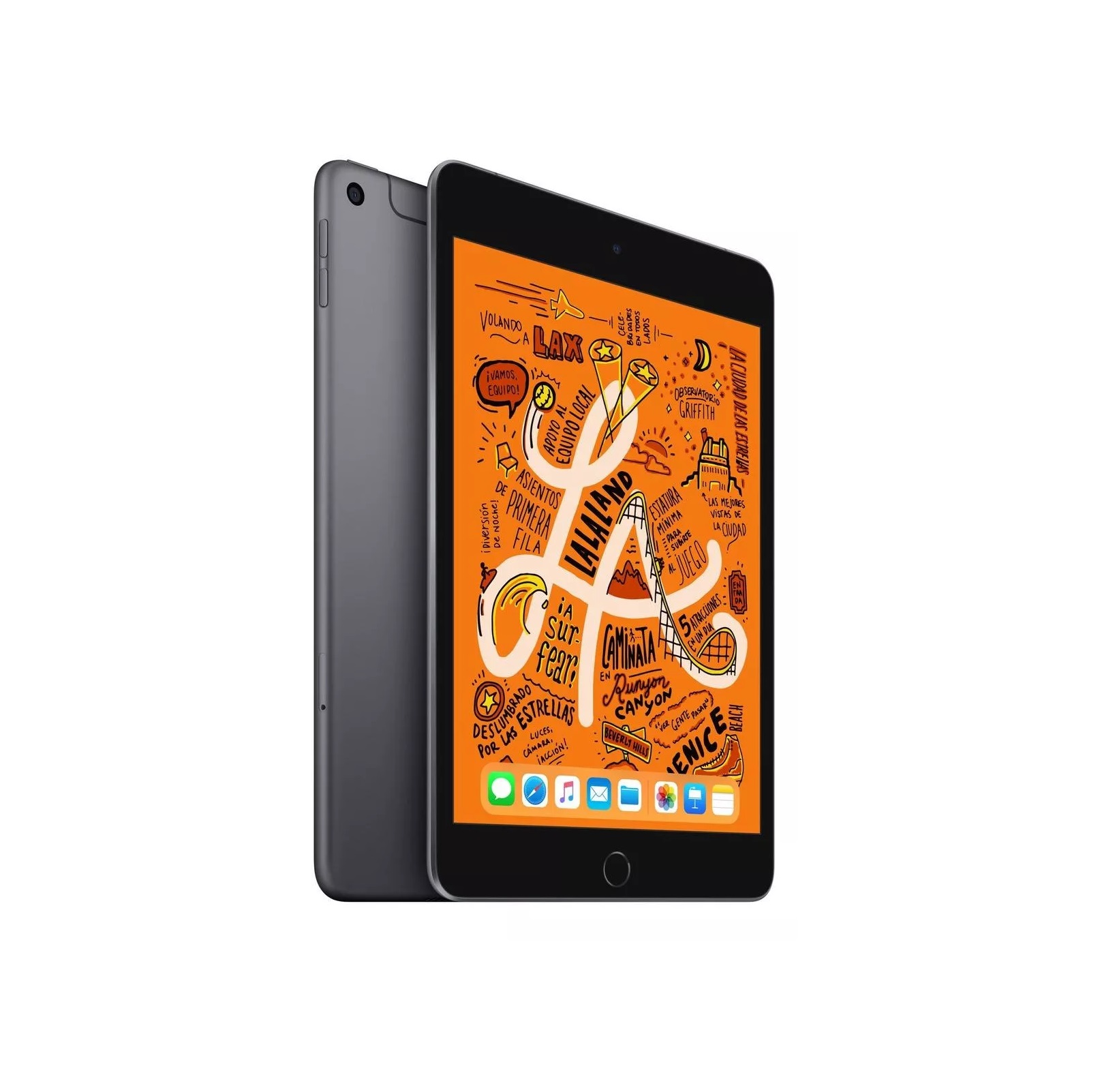 Ipad Apple Mini 7.9 Pulgadas A2126 5ta. Generación WIfi + Celular, 64 Gb 3 Gb Ram Gris Espacial.