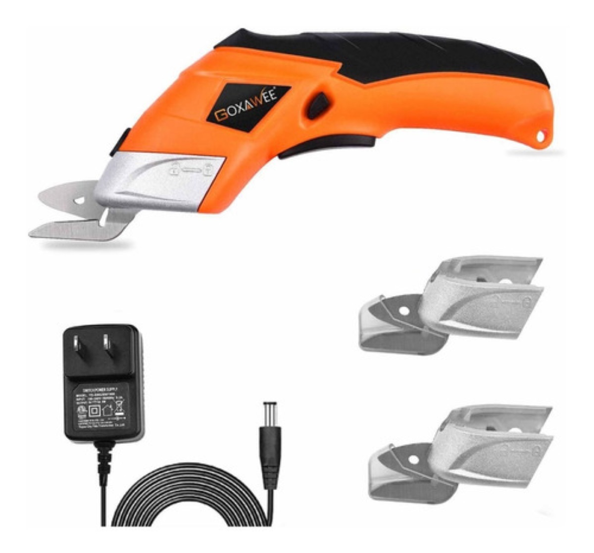 Tijeras Eléctricas Inalámbricas Para Cortar Tela naranja
