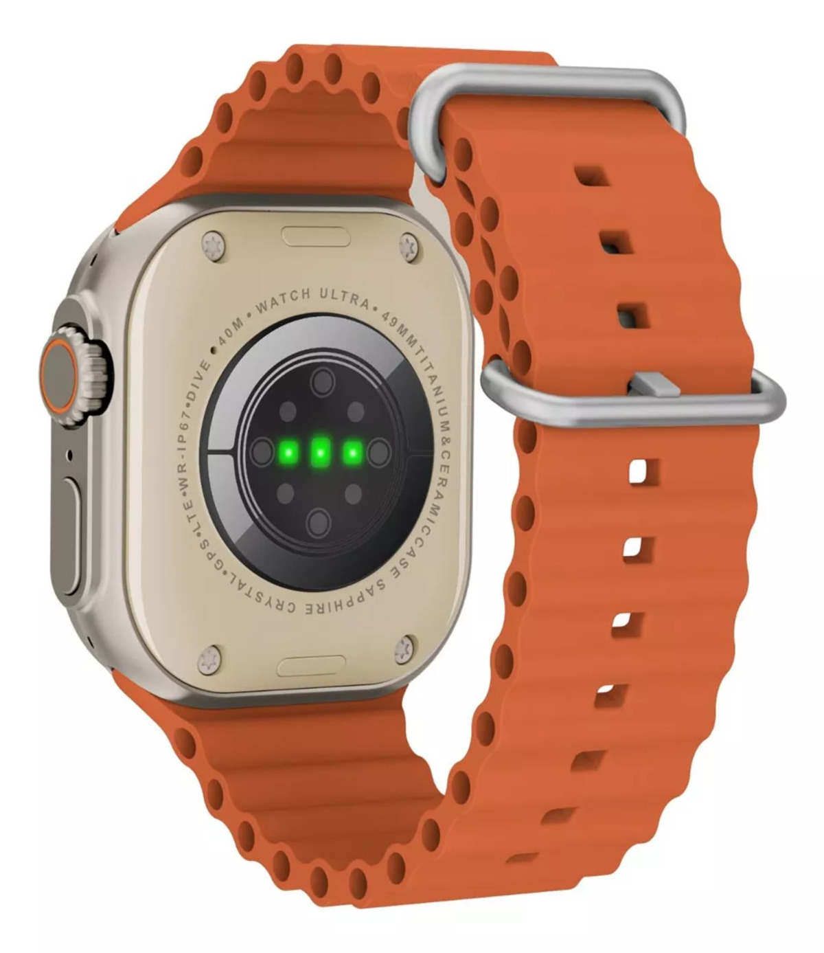 Reloj Inteligente Fralugio X9 Smartwatch Call Android 8.1 2GB RAM 16GB ROM NARANJA  