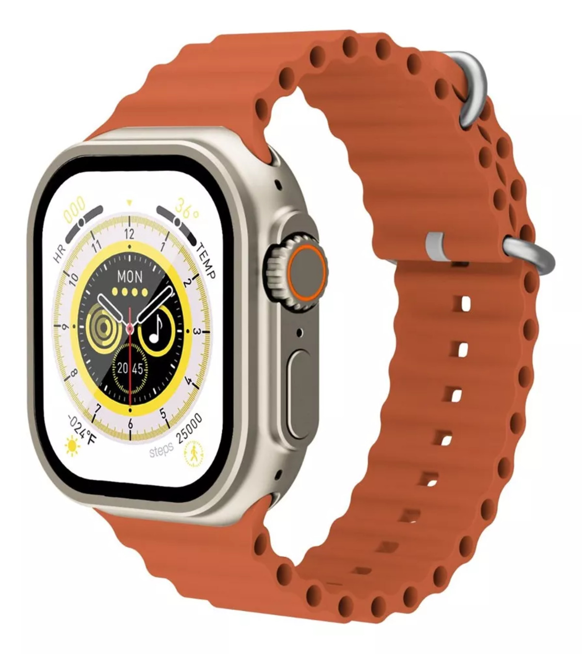 Reloj Inteligente Fralugio X9 Smartwatch Call Android 8.1 2GB RAM 16GB ROM NARANJA  