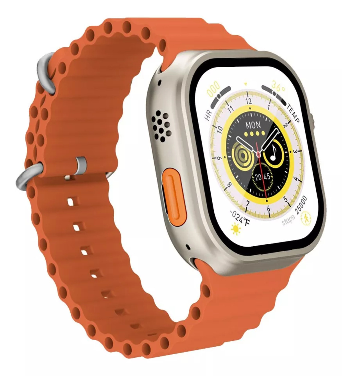 Reloj Inteligente Fralugio X9 Smartwatch Call Android 8.1 2GB RAM 16GB ROM NARANJA  