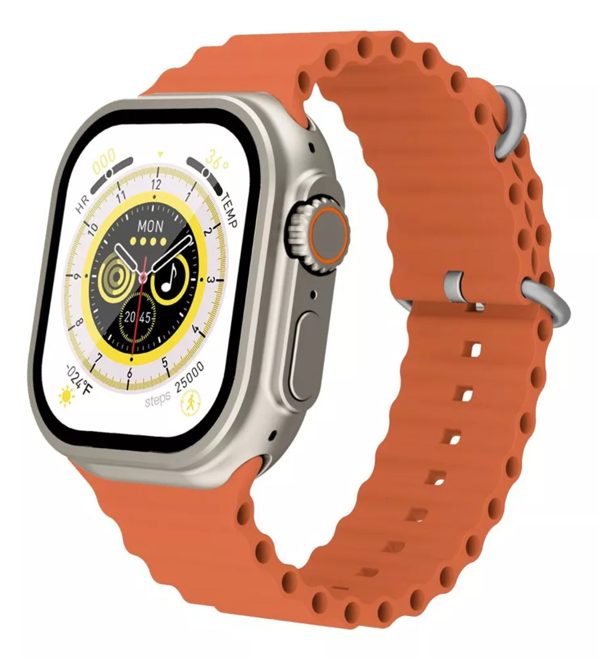 Reloj Inteligente Fralugio X9 Smartwatch Call Android 8.1 2GB RAM 16GB ROM NARANJA  