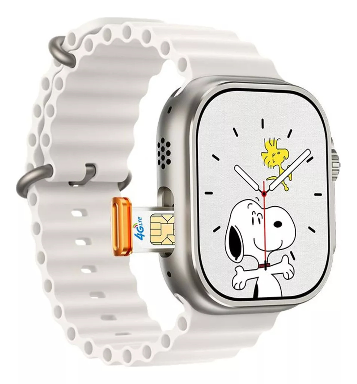Reloj Smartwatch Fralugio GS Ultra Android 8.1, WiFi, GPS, 8GB ROM GRIS