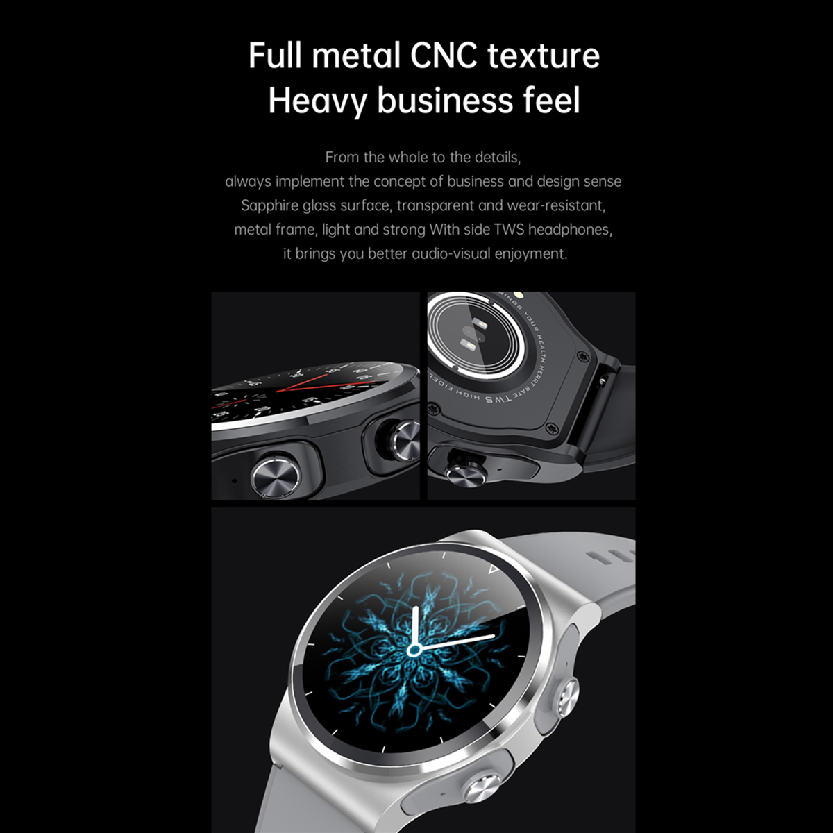 Reloj inteligente tairgi metal x hotsell