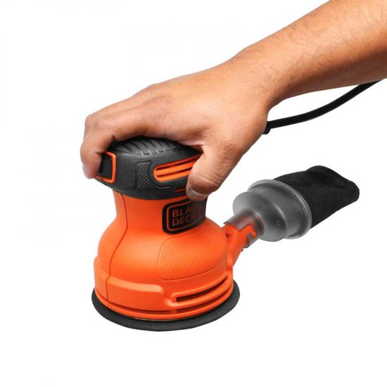 Lijadora orbital 5" 200 W BDERO100 Black & decker.