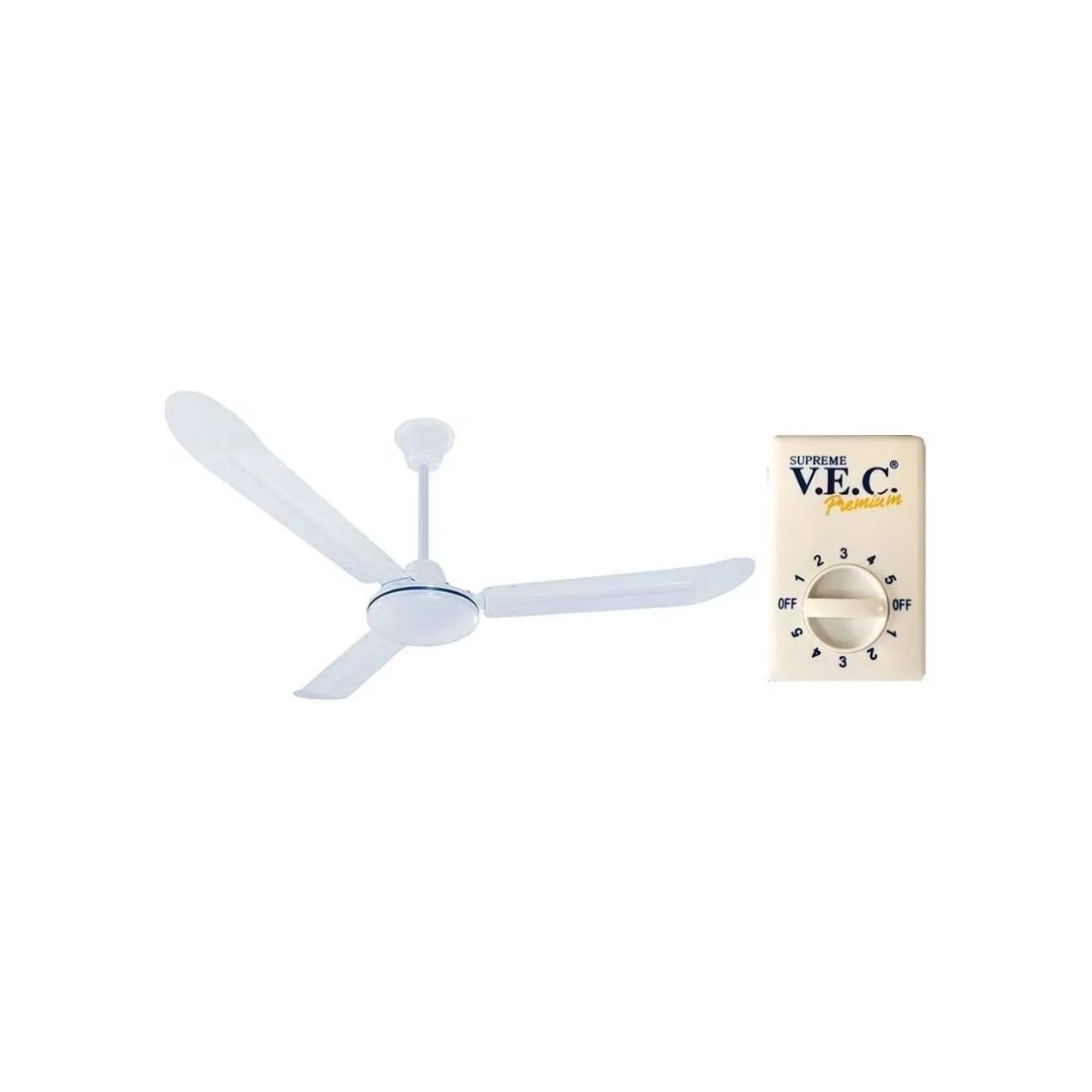 Ventilador De Techo C/Luz Marca Suprime V.E.C. Premium.