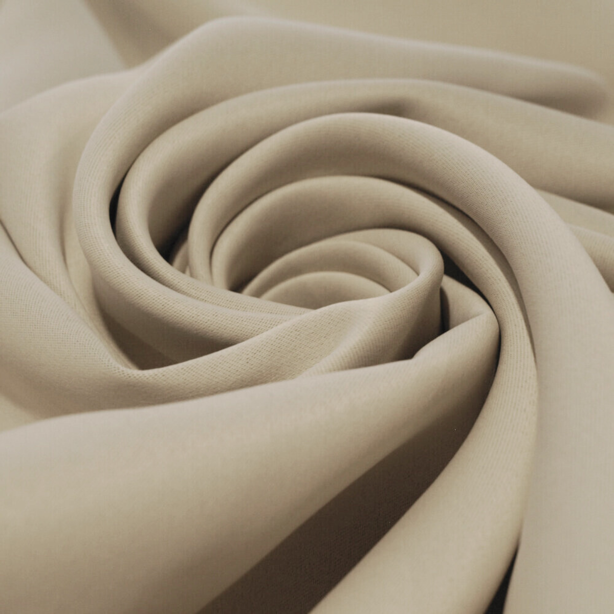 Cortina BlackOut Rebeca - 2 Paneles calidad Premium 95% Oscuridad- 300 cm x 230 cm de altura - Color Beige.