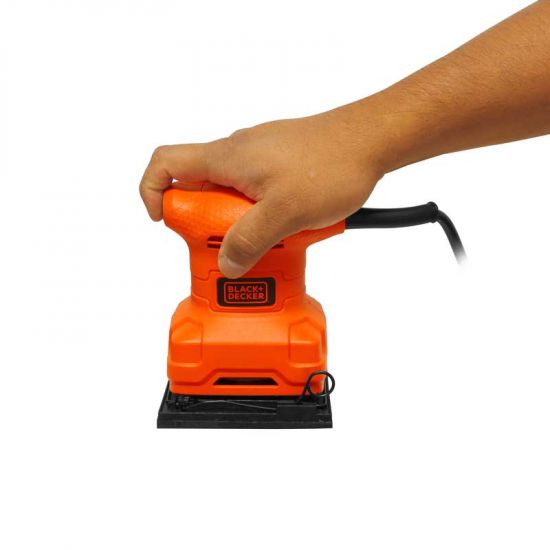 Lijadora orbital de 1/4" de hoja 200 W BS200 Black & Decker.