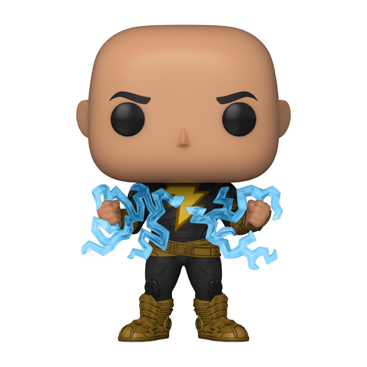 Funko Pop Movies Black Adam con Relámpago.