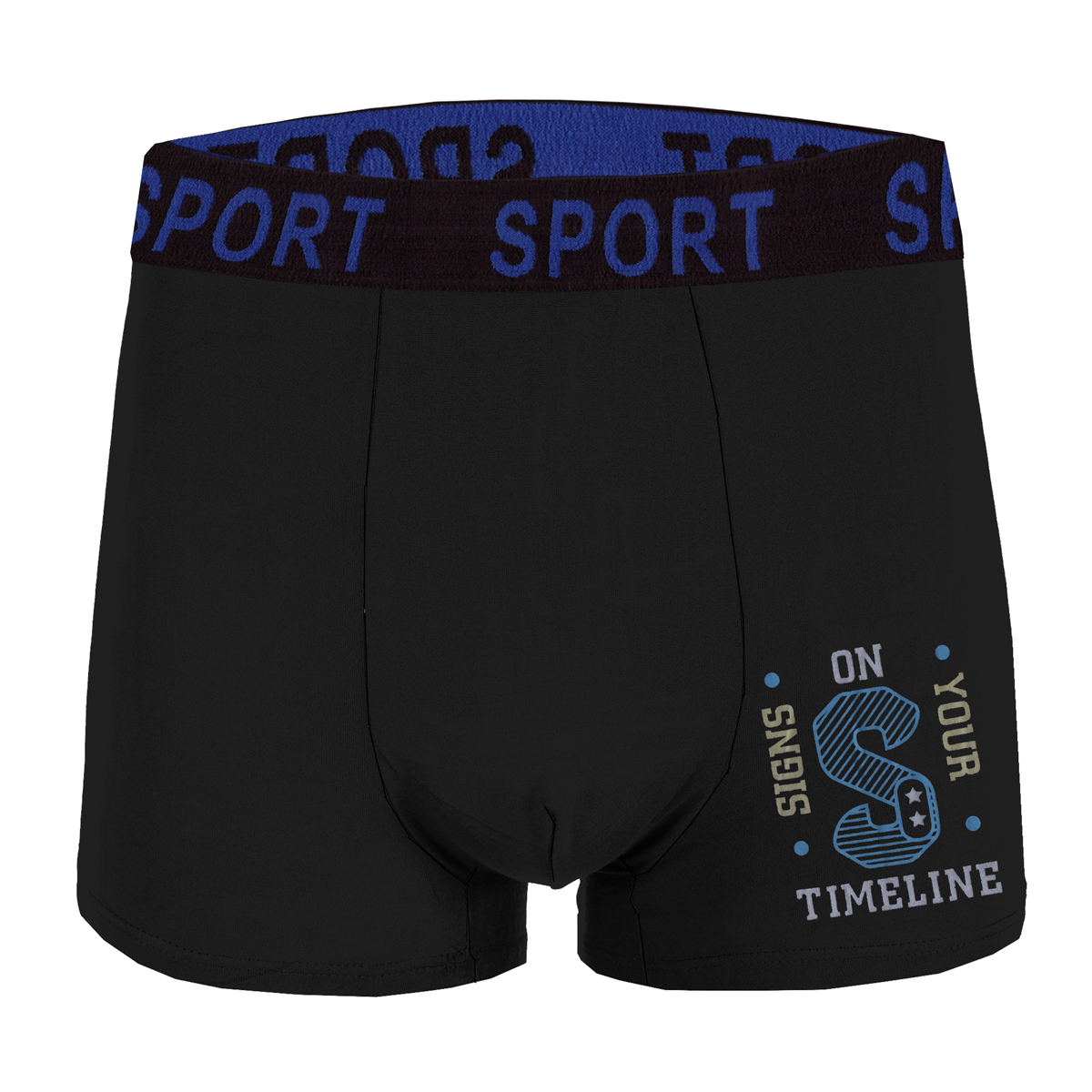 Paquete de 12 Boxer liso con Estampados Para Hombre tela Suave