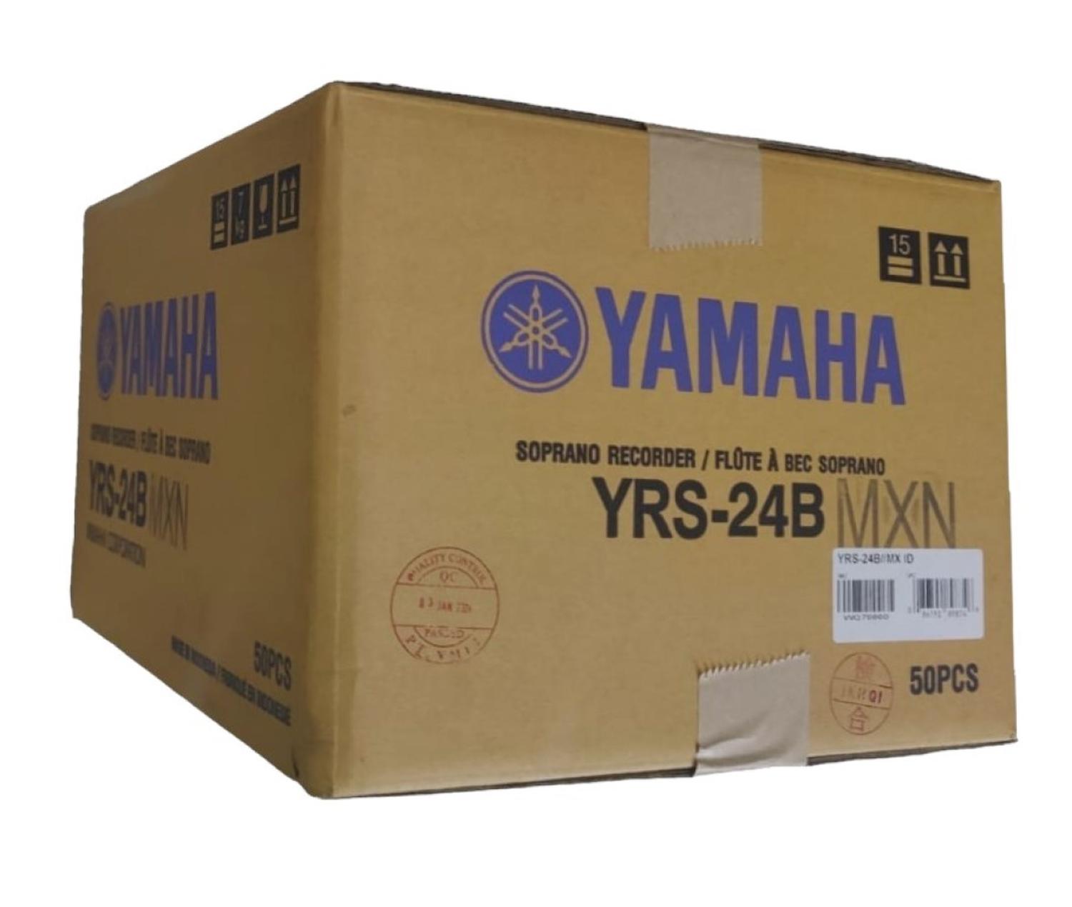 Yamaha YRS-24B Flauta Escolar Soprano Caja Con 50 Piezas.